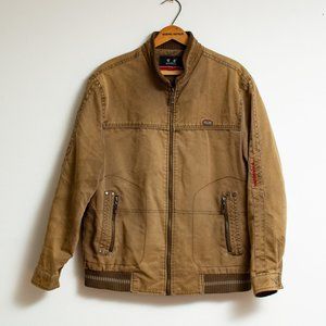 Tan Bomber Jacket Size XL